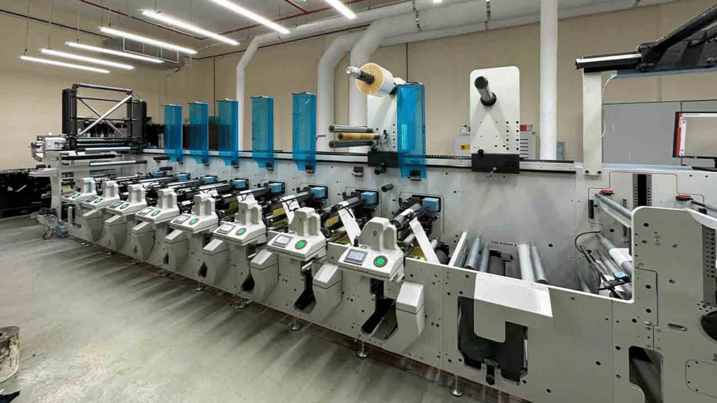 sticker label printer in dubai